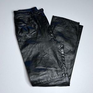 Vintage Bagatelle Women’s Black Leather Pants SZ 6